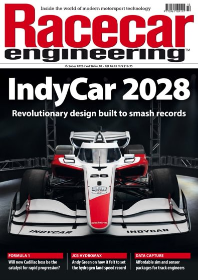 Racecar Engineering (UK) magazine cover