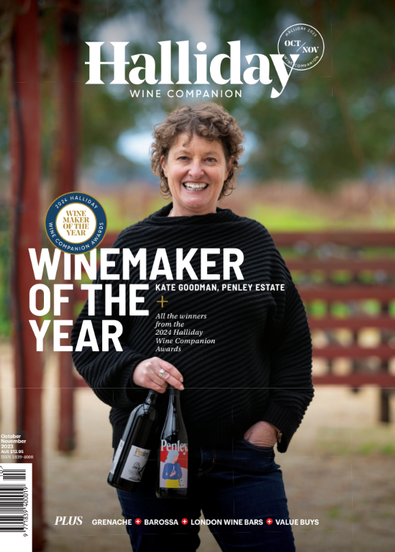 Halliday Wine Companion magazine cover