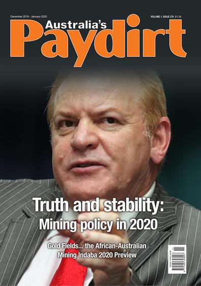 Australia's Paydirt magazine cover