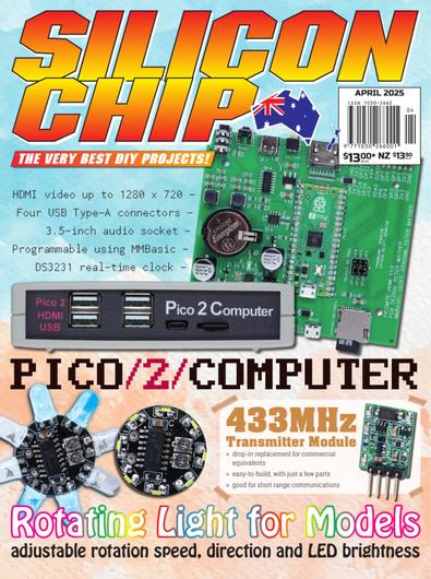 SILICON CHIP magazine cover