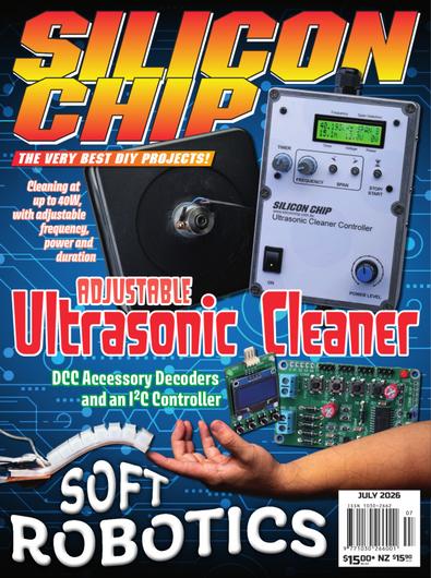 SILICON CHIP magazine cover