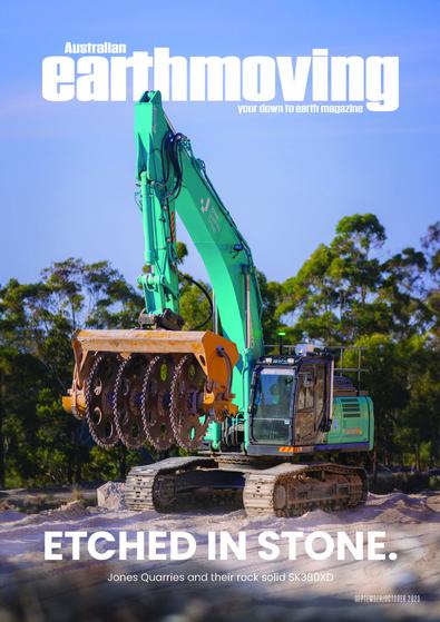 Australian Earthmoving magazine cover
