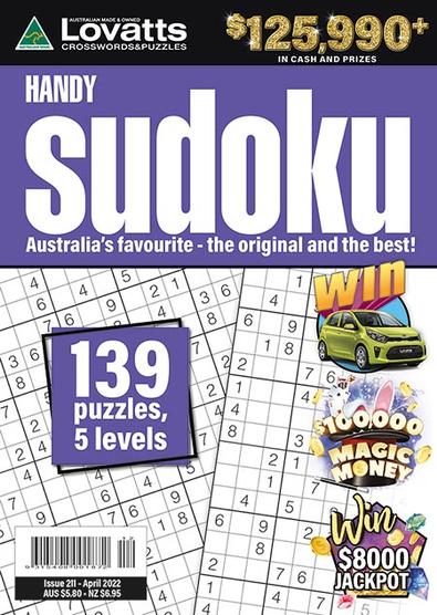 Lovatts Handy Sudoku magazine cover