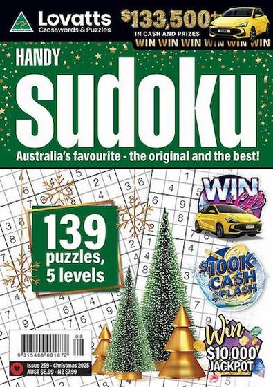 Lovatts Handy Sudoku magazine cover