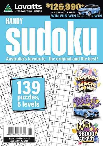 Lovatts Handy Sudoku magazine cover