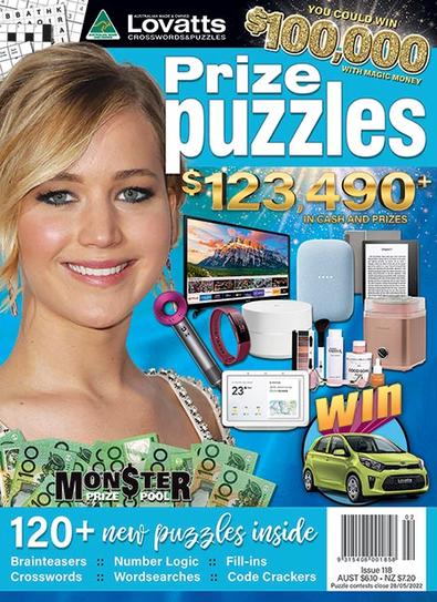 Lovatts Prize Puzzles magazine cover