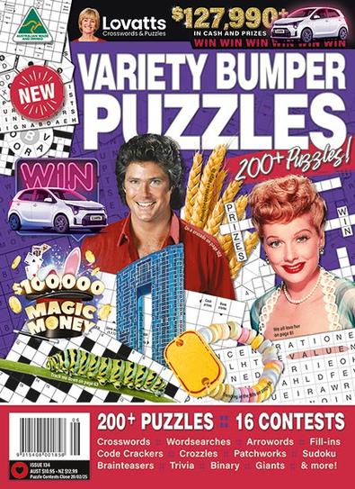 Lovatts Variety Bumper Puzzles magazine cover