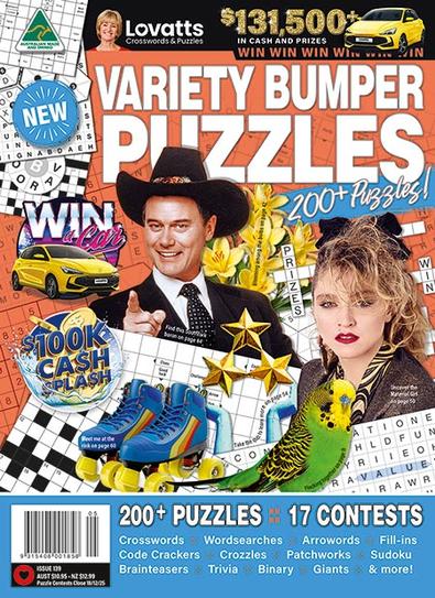 Lovatts Variety Bumper Puzzles magazine cover