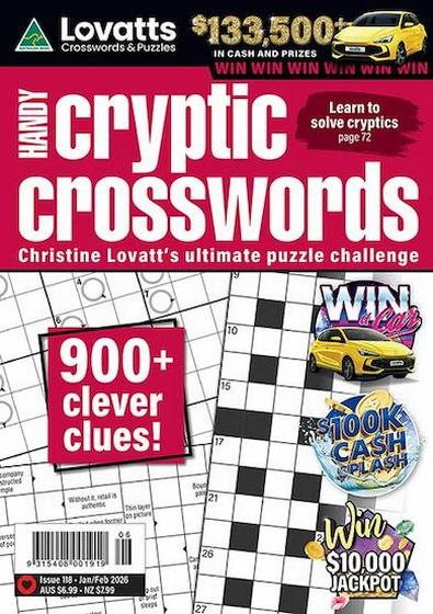 Lovatts Handy Cryptic Crosswords magazine cover