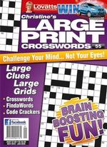 Lovatts Christine's Large Print