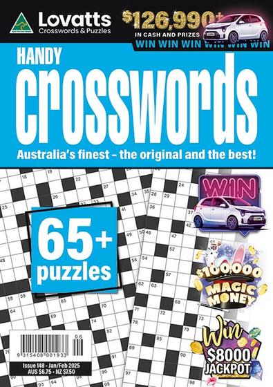Lovatts Handy Crosswords magazine cover