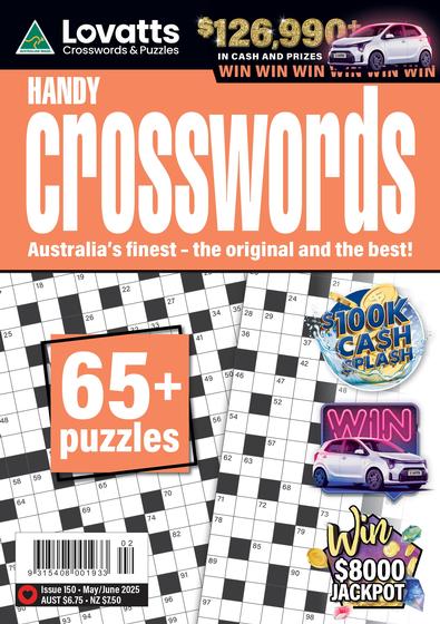 Lovatts Handy Crosswords magazine cover