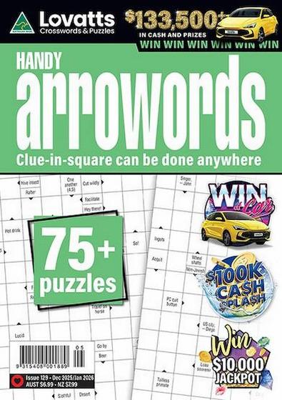 Lovatts Handy Arrowords magazine cover