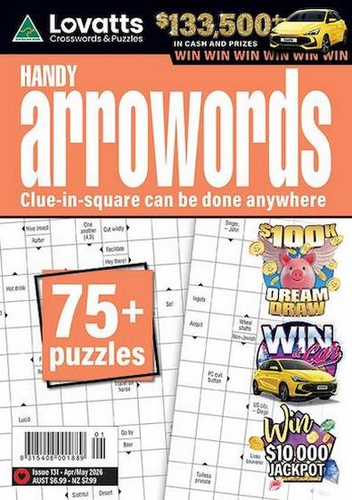 Lovatts Handy Arrowords magazine cover