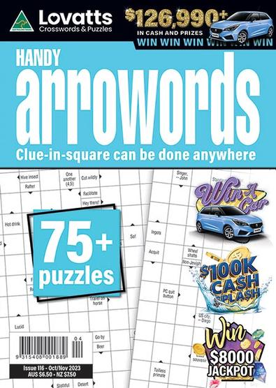 Lovatts Handy Arrowords magazine cover