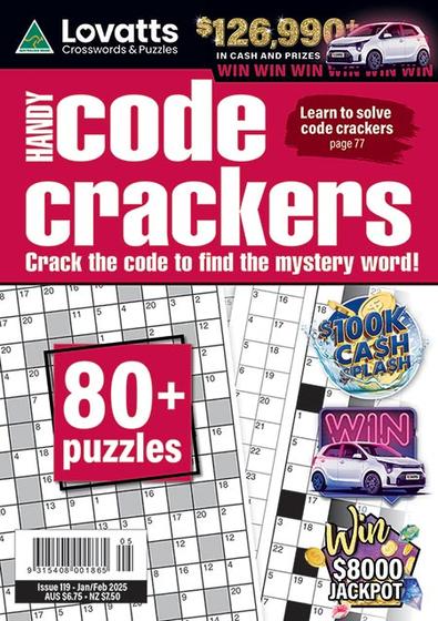 Lovatts Handy Code Crackers magazine cover