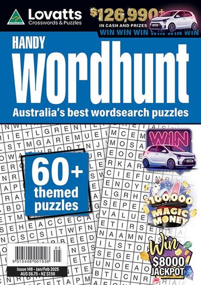Lovatts Handy Wordhunt magazine cover