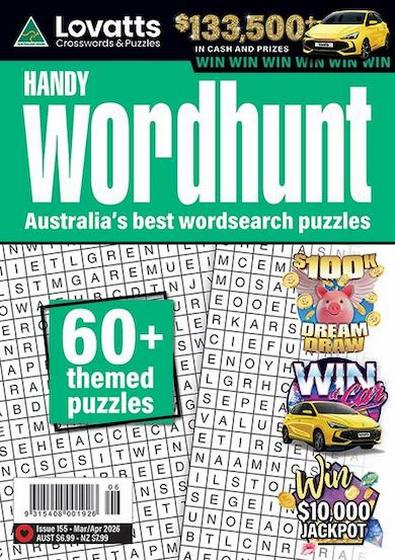 Lovatts Handy Wordhunt magazine cover