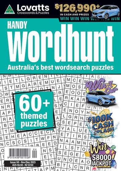 Lovatts Handy Wordhunt magazine cover