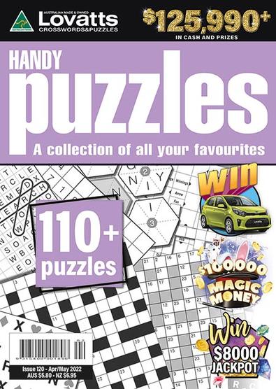 Lovatts Handy Puzzles magazine cover