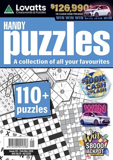Lovatts Handy Puzzles magazine cover