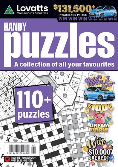 Lovatts Handy Puzzles magazine cover
