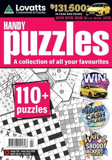 Lovatts Handy Puzzles magazine cover
