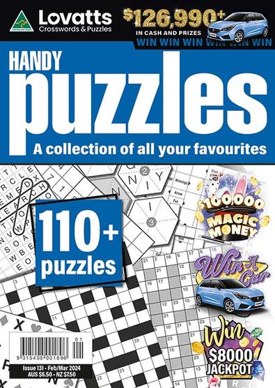 Lovatts Handy Puzzles magazine cover