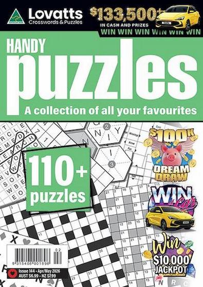 Lovatts Handy Puzzles magazine cover