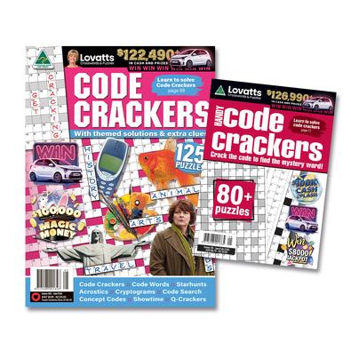Lovatts Code Crackers Bundle magazine cover