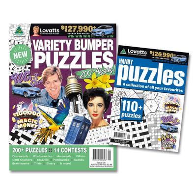 Lovatts Puzzles Bundle magazine cover