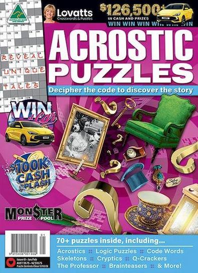Lovatts Acrostic Puzzles magazine cover