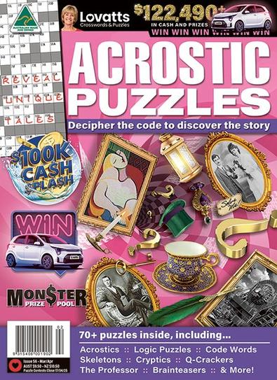 Lovatts Acrostic Puzzles magazine cover