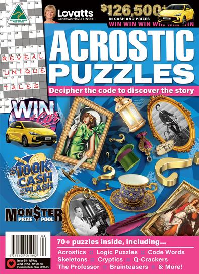 Lovatts Acrostic Puzzles magazine cover