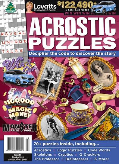 Lovatts Acrostic Puzzles magazine cover