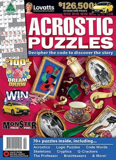 Lovatts Acrostic Puzzles magazine cover