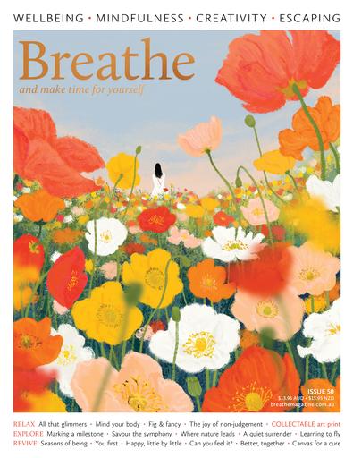 Breathe Magazine Australia cover