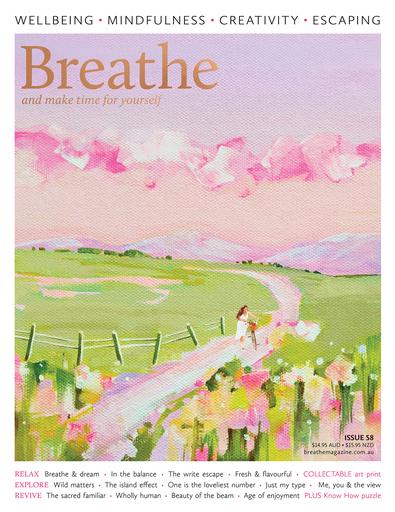 Breathe Magazine Australia cover