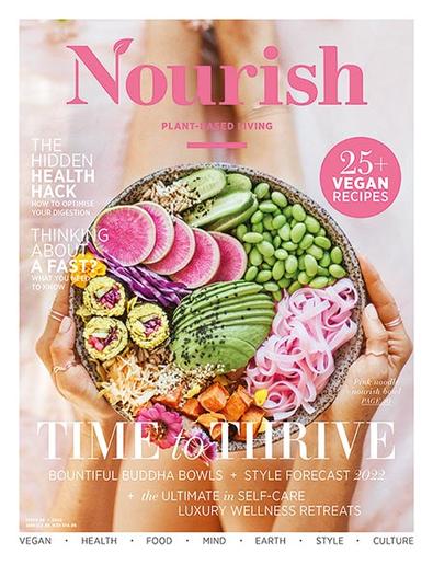 Nourish magazine cover
