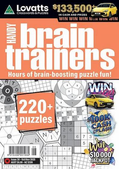 Lovatts Handy BrainTrainers magazine cover