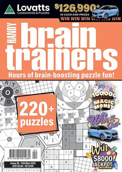 Lovatts Handy BrainTrainers magazine cover