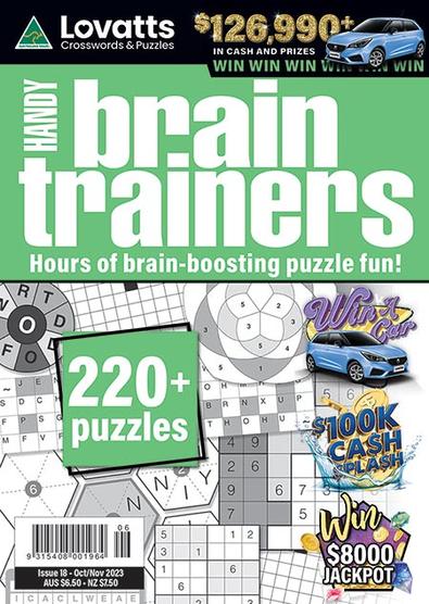 Lovatts Handy BrainTrainers magazine cover