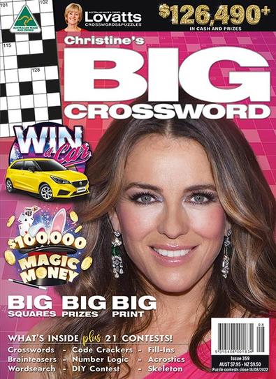 Christine s BIG Crossword Magazine Subscription Isubscribe