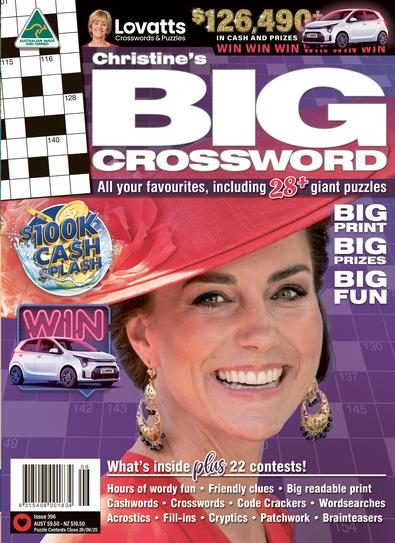 Christine's BIG Crossword magazine cover