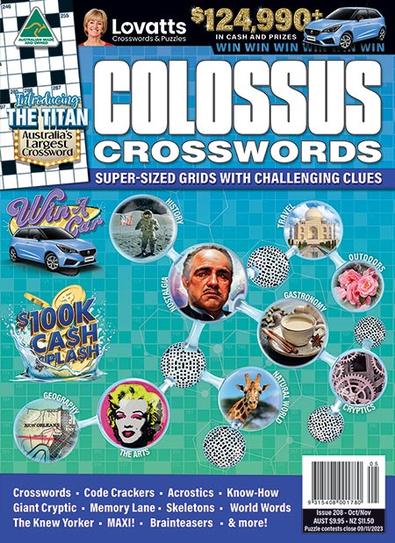 Lovatts Colossus Crosswords magazine cover