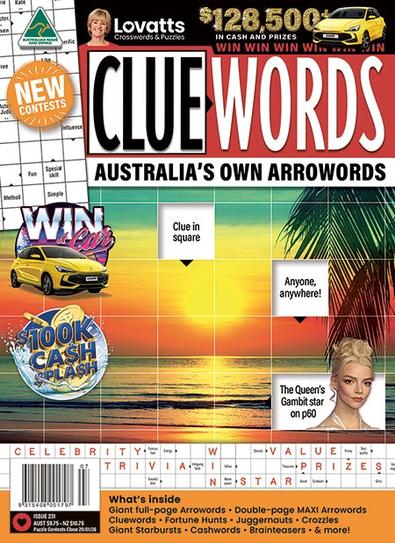 Lovatts Cluewords magazine cover