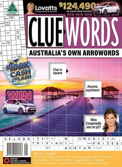 Lovatts Cluewords magazine cover