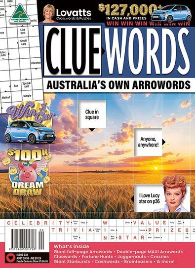Lovatts Cluewords magazine cover
