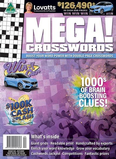 Lovatts MEGA! Crosswords® magazine cover