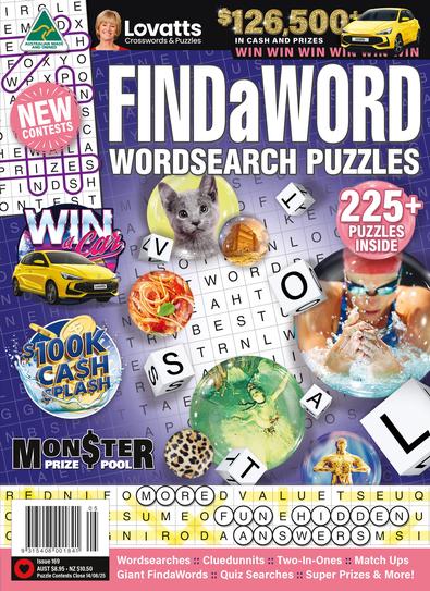 Lovatts FindaWord® +225 PUZZLES magazine cover